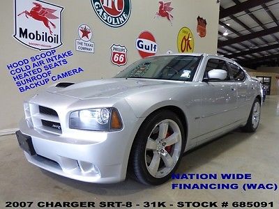 Dodge : Charger SRT8 07 charger srt 8 sunroof back up cam htd lth exhaust polish 20 s 31 k we finance