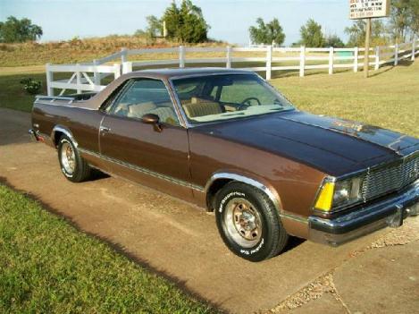 1981 Chevrolet El Camino for: $24995