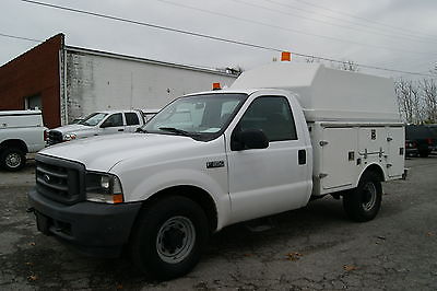 Ford : F-350 XL REG CAB ENCLOSE UTILITY 5.4 V8 AUTO 9900 GVW LOW MILES ONLY 91K! ALTEC UTILITY CLEAN TRUCK WORK READY SAVE DRIVE IT HOME $$$