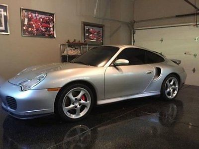 Porsche : 911 Turbo 01 porsche leather interior sunroof navigation awd all wheel drive 41500 miles