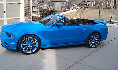 Ford : Mustang GT 2014 mustang gt convertible premium grabber blue