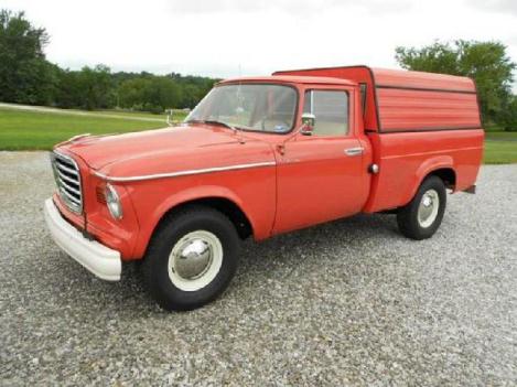 1963 Studebaker Champ 8E5 for: $10750