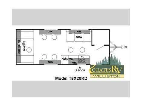 2015 Forest River Rv Salem Ice Cabins T8X20RD