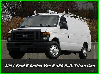 Ford : E-Series Van E-150 11 ford e series van e 150 e 150 xlt cargo 5.4 l triton gas used flex fuel cloth