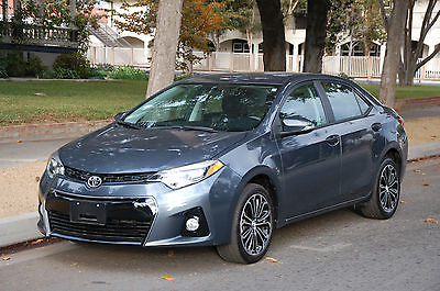 Toyota : Corolla 4 Door S Sedan Only 6,075 Mi. Salvaged but minimal damage and 100% repaired like new LOW PRICE!