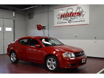 Dodge : Avenger SXT One Owner Clean Title Red Paint Black Interior Sunroof ipod hookups Auto