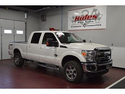 Ford : F-250 Super Duty Lariat One Owner Clean Title 4x4 Truck Leather Heated Cooled Seats Auto Transmission