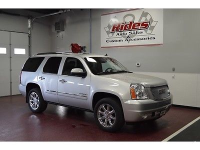 GMC : Yukon Denali One Owner Clean Title Navigation Sunroof DVD Leather 4x4 SUV Auto Transmission