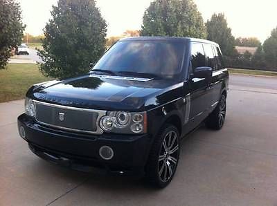 Land Rover : Range Rover HSE Supercharged Las Vegas Edition 2008 land rover range rover supercharged w overfinch bodykit