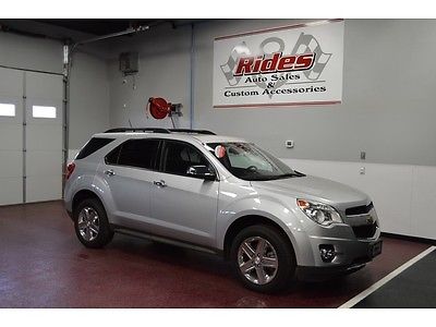 Chevrolet : Equinox LTZ One Owner Clean Title Black Leather Navigation Sunroof  Auto Transmission
