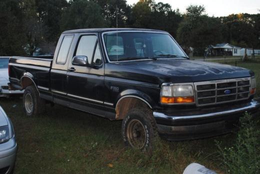 1993 Ford F150 Black 4 by 4 extended cab