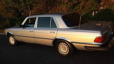 Mercedes-Benz : 400-Series Chrome wheel well covers and chrome door sills GORGEOUS 1980 MBZ 450 SEL FLAGSHIP JEWEL