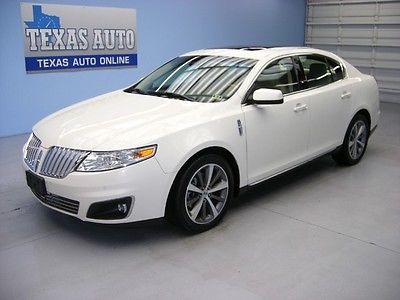 Lincoln : MKS MK S MKS 4WD WE FINANCE!!!  2009 LINCOLN MKS AWD PANO ROOF NAV HEATED LEATHER THX TEXAS AUTO