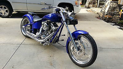 Custom Built Motorcycles : Pro Street 2006 ultima soft tail custom built pro street chopper 1300 miles