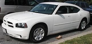 Dodge : Charger white White 2007 dodge charger 4 door sedan