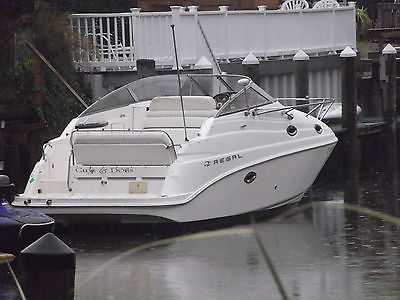 2003 Regal Commodore 2665 cabin boat she has it all nice cleanproject boat