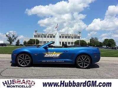 Chevrolet : Camaro SS Hot Wheels Edition 2SS Convertible Blue Metallic Black Suede Automatic Navigatio