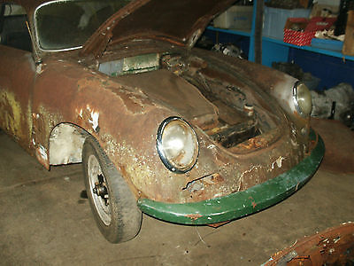 Porsche : 356 Base 1965 porsche 356 c coupe ugly restoration project