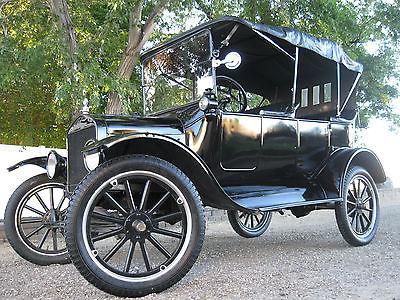 Ford : Model T Touring 1919 ford model t touring car ruxtell rocky mountain brakes older restoration