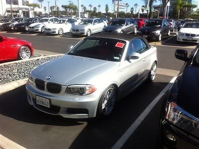 BMW : 1-Series 135i 135 i 1 series low miles 2 dr convertible manual gasoline 3.0 l straight 6 cyl tit