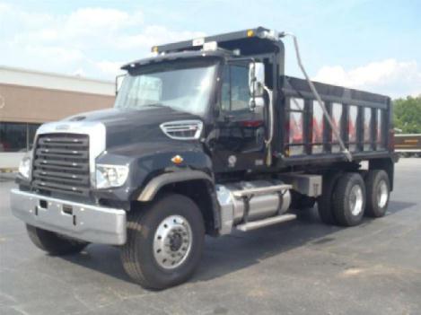 Freightliner 114sd single axle dump truck for sale