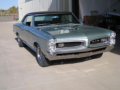 Pontiac : GTO Hardtop 1966 gto original title family owned over 48 years