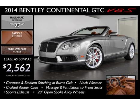 Bentley : Continental GT S S Convertible 4.0L Turns lock-to-lock: 2.6 Floor Mat Material: premium carpet
