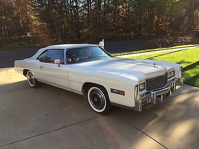 Cadillac : Eldorado Base Convertible 2-Door 1976 cadillac eldorado convertible 2 door