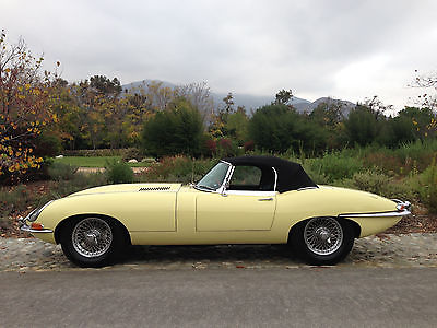 Jaguar : E-Type SERIES ONE  1964 jaguar e type 3.8 liter series one roadster one owner ca car exceptional