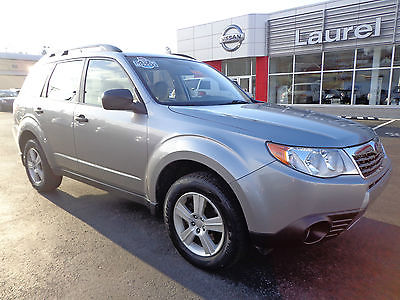 Subaru : Forester 2010 Subaru Forester Special Edition AWD  2010 subaru forester special edition awd steel silver 1 owner clean carfax video
