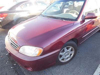 Kia : Spectra 4dr Sedan Automatic 4 dr sedan automatic automatic gasoline 1.8 l 4 cyl pepper red