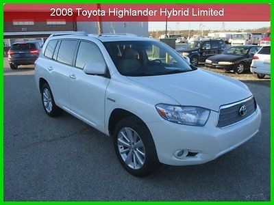 Toyota : Highlander Limited 2008 limited used 3.3 l v 6 24 v 4 wd suv 1 owner clean carfax loaded with options