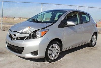 Toyota : Yaris . 2014 toyota yaris repairable salvage project fixable wrecked rebuilder damaged