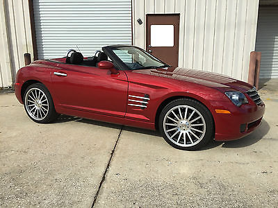 Chrysler : Crossfire 1 of 25 Red with 15-spoke wheels RARE 1 of 25!!! 2005 Chrysler Crossfire Convertible 3.2L V6 automatic trans