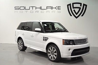 Land Rover : Range Rover Sport SC Autobiography 2013 range rover sport autobiography extremely rare white on red call now