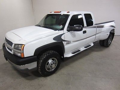 Chevrolet : Silverado 3500 LS 03 chevrolet silverado 3500 6.6 l v 8 duramax diesel ext cab long bed drw auto rwd