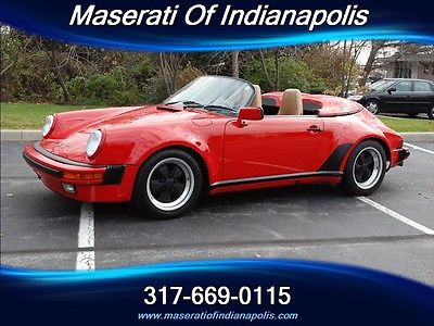 Porsche : 911 Carrera Speedster 1989 porsche 911 carrera speedster one owner