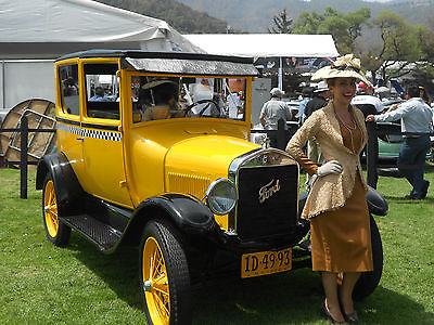 Ford : Model T TUDOR SPECTACULAR FORD TAXI 1926 TUDOR