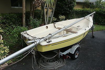 AMF Alcort Puffer Sailboat and Trailer