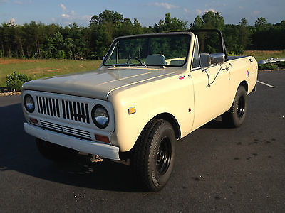 International Harvester : Scout Scout II 74 international scout ii rare rt side drive