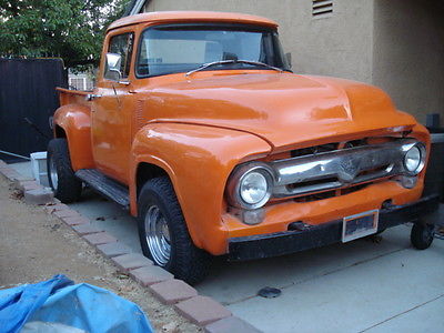 Ford : F-100 PICK-UP 56 1956 ford f 100 95 f 150 v 8 5.0 independent suspension power steering