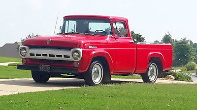 Ford : F-100 Custom 1957 ford f 100 short bed 99.9 rust free 35 000 miles nice
