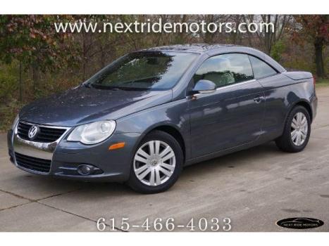 Volkswagen : Eos 2.0T 2dr Con 2.0 t 2 dr con convertible 2 stage unlocking remote abs 4 wheel air filtration