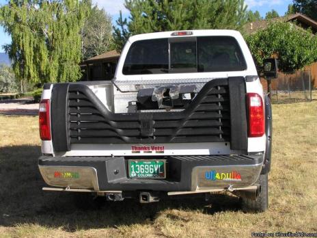 5th wheel louvered tailgate