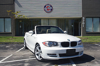 BMW : 1-Series 2dr Convertible 2009 white bmw 128 i 2 dr convertible w sport package
