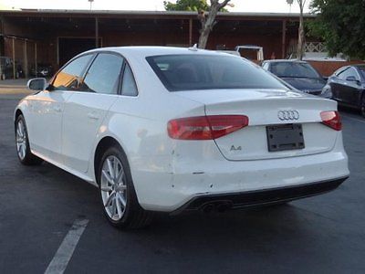 Audi : A4 2.0T Premium Plus 2014 audi a 4 2.0 t premium plus repairable salvage damaged wrecked project save