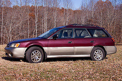 Subaru : Outback Base Wagon 4-Door 2001 subaru outback base wagon awd 4 door new engine new tires