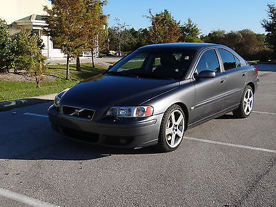 Volvo : S60 R AWD Sedan 2005 volvo s 60 r 2.5 l awd turbo manual 6 speed one owner good shape clear title