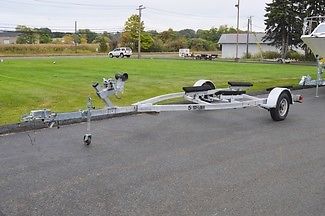 1999 5 STAR BOAT TRAILER, FLOAT-ON BUNK STYLE, FITS 18-20FT BOAT, GOOD CONDITION