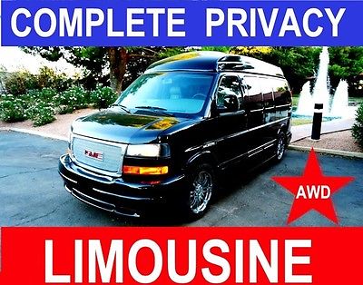GMC : Savana AWD PRESIDENTIAL LIMOUSINE First Class Presidential AWD Conversion Van - LIMOUSINE